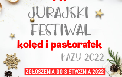 Zdjęcie do Przedłużamy termin do 3 stycznia 2022