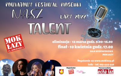 Zdjęcie do Nasz Talent - Łazy 2022