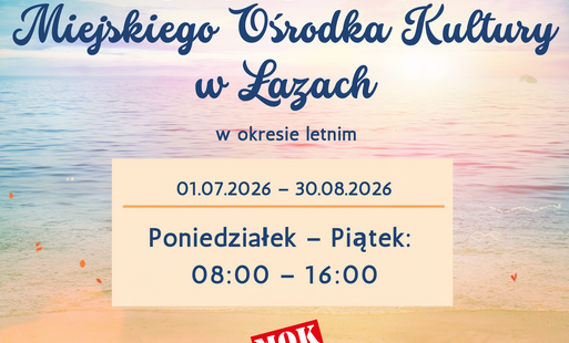 Zdjęcie do Godziny pracy w okresie letnim